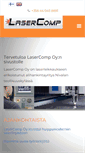 Mobile Screenshot of lasercomp.fi